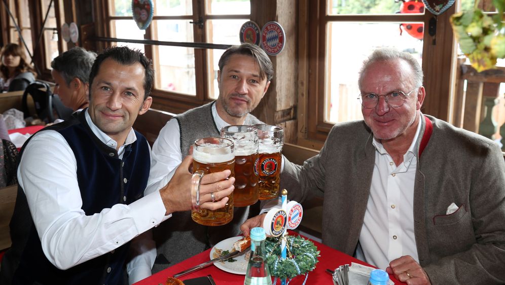 Salihamidžić, Kovač i Rummenigge (Foto: AFP)