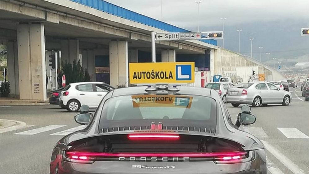 Ovako polažu mladi Splićani: Porsche iz lokalne autoškole raspalio društvene mreže