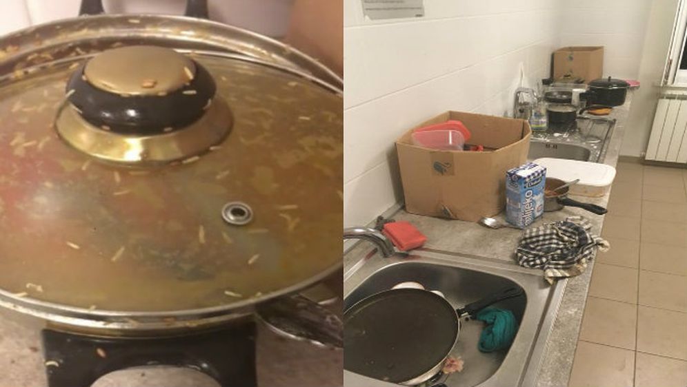 Prljavo suđe i crvi: Studentica iz zagrebačkog doma upozorila kolege na grozno stanje zajedničke kuhinje