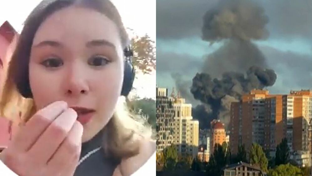 Djevojka iz Kijeva za dlaku izbjegla eksploziju