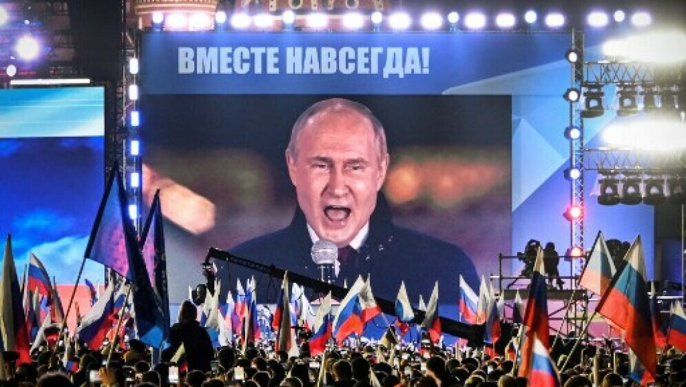 Vladimir Putin na Crvenom trgu