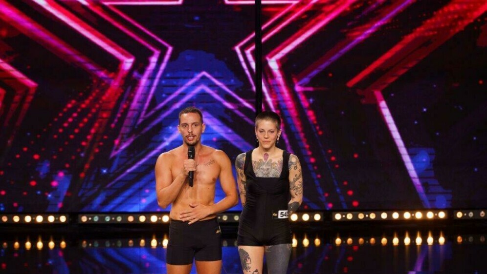 Ivo Štrkljević i Mia Kuleš, Supertalent - 23