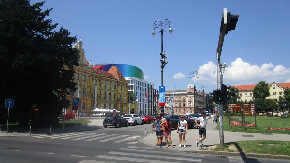 Prizor iz središta Zagreba