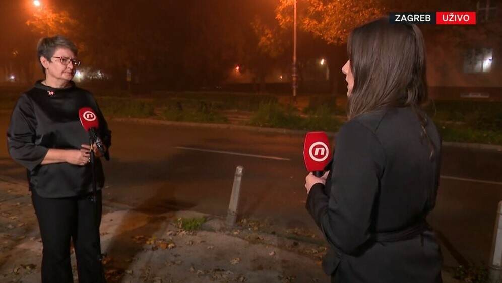 Ivana Kopčić, novinarka Nove TV i Nada Lovrić