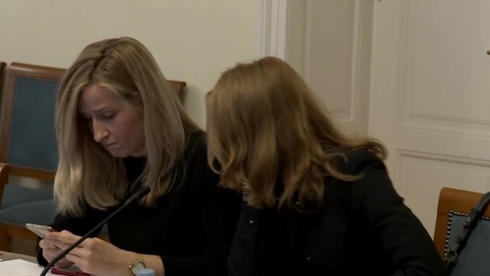 Mirela Ahmetović i Sabina Glasovac