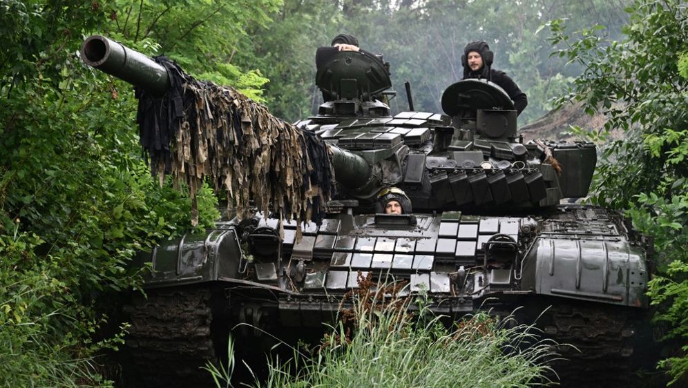 Ukrajinski T-72 tenk