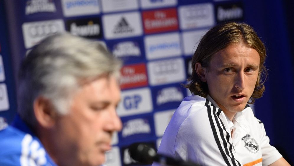 Carlo Ancelotti i Luka Modrić