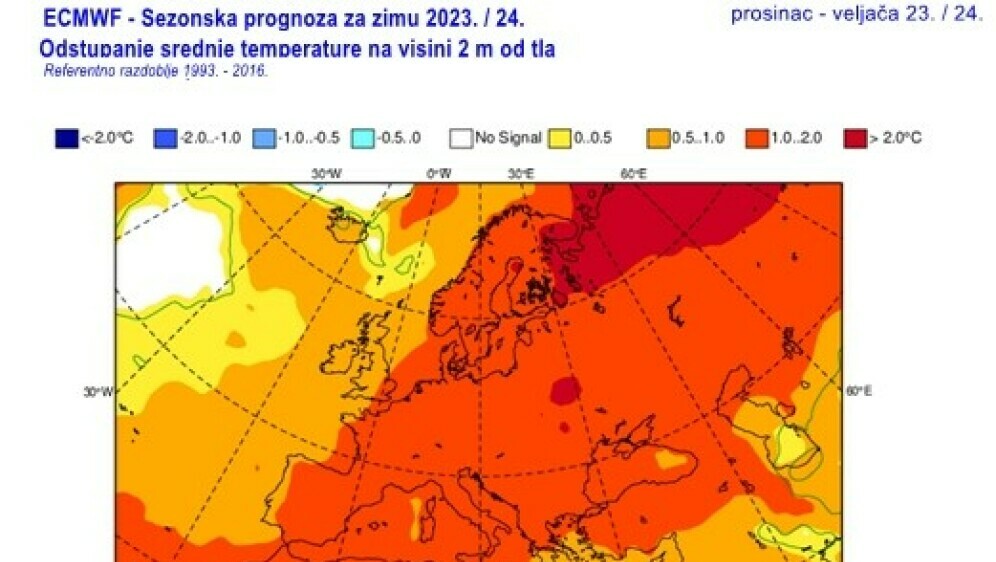 Sezonska prognoza za zimu 2023./2024.
