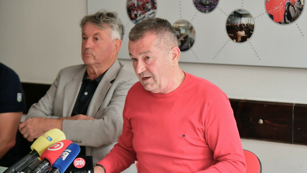 Anto Jelić, predsjednik Udruge sindikata vozača