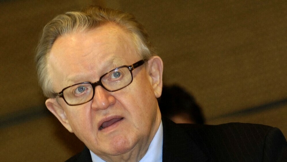 Marti Ahtisaari, mirotvorac i bivši finski premijer