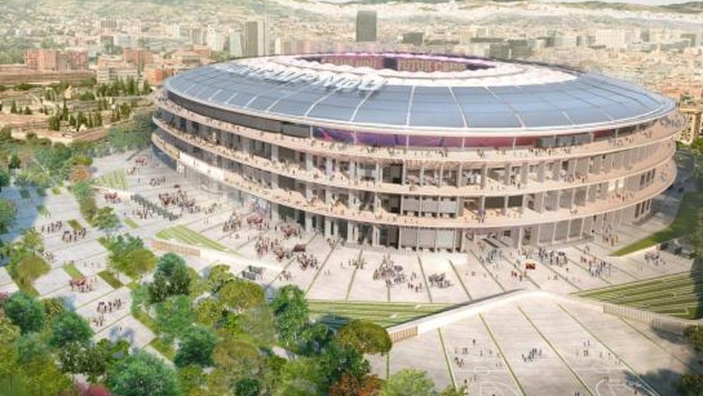 Novi stadion Barcelone - Camp Nou.