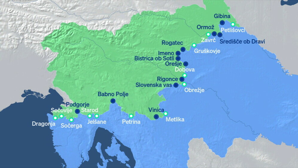 Karta graničnih prijelaza