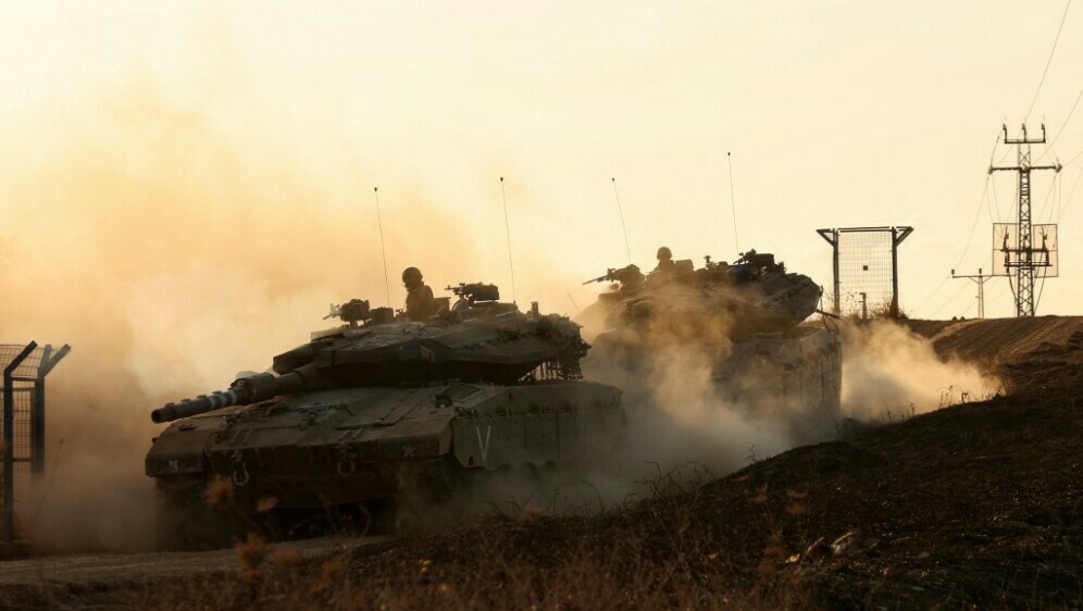 Tenkovi na granici Gaze