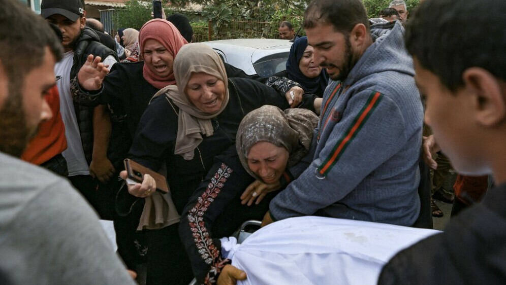 Palestinci oplakuju stradale