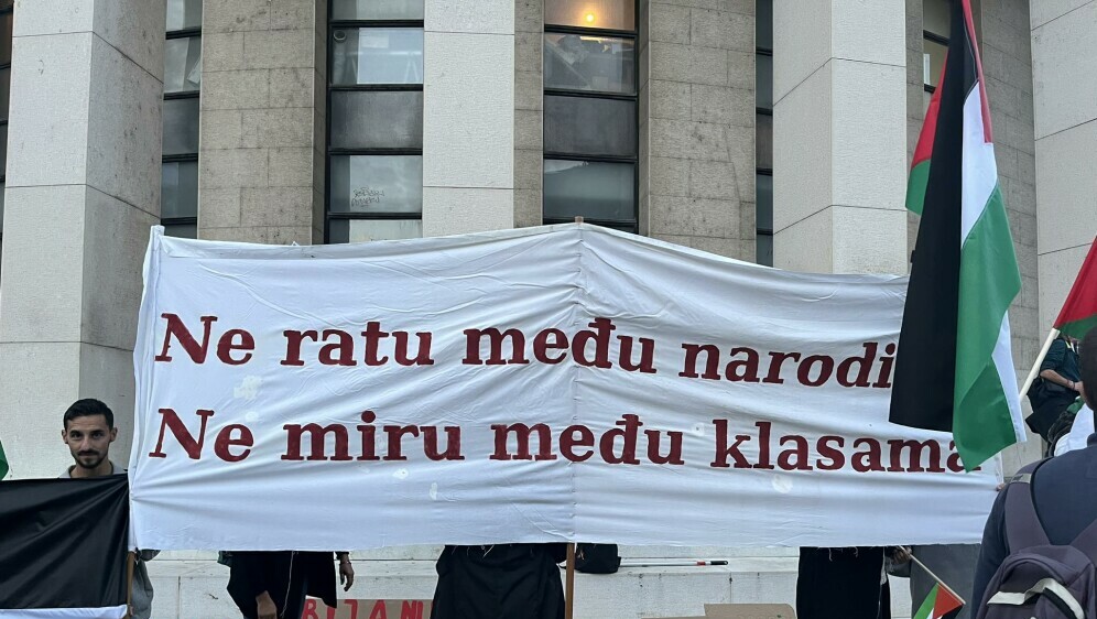 Prosvjed podrške Palestini - 2