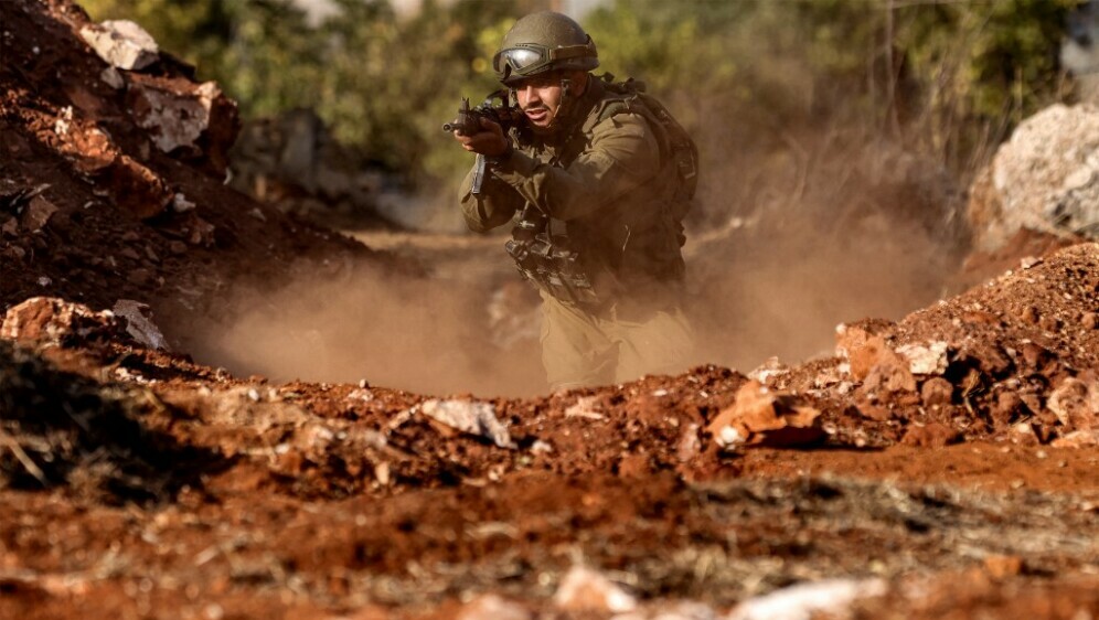 Izraelski vojnik na vojnoj vježbi