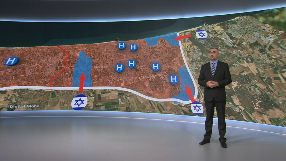 Mjesta prodora izraelske vojske u Gazu