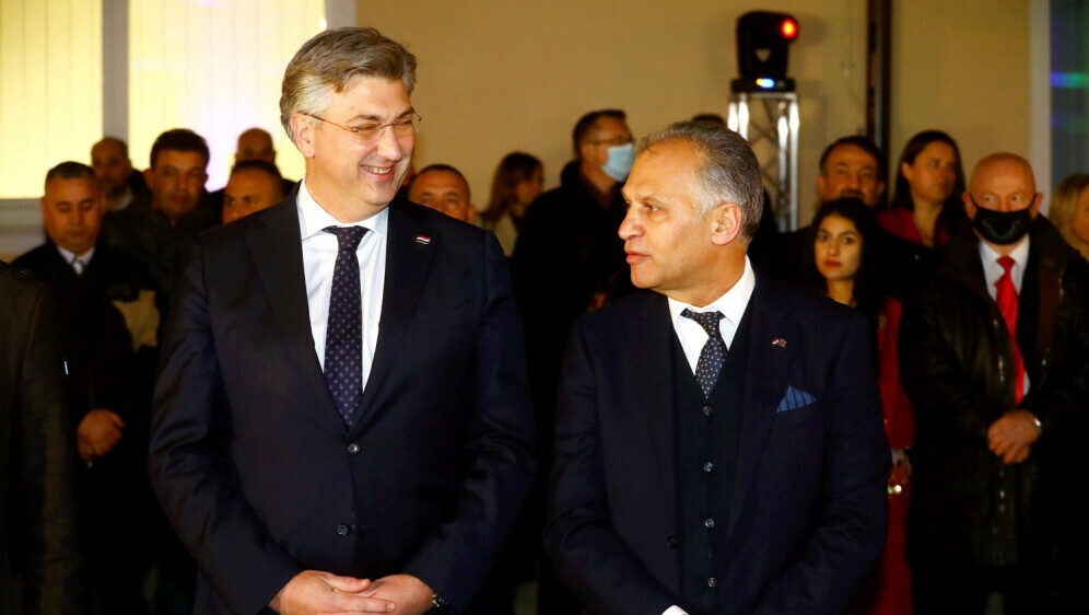 Andrej Plenković i Veljko Kajtazi