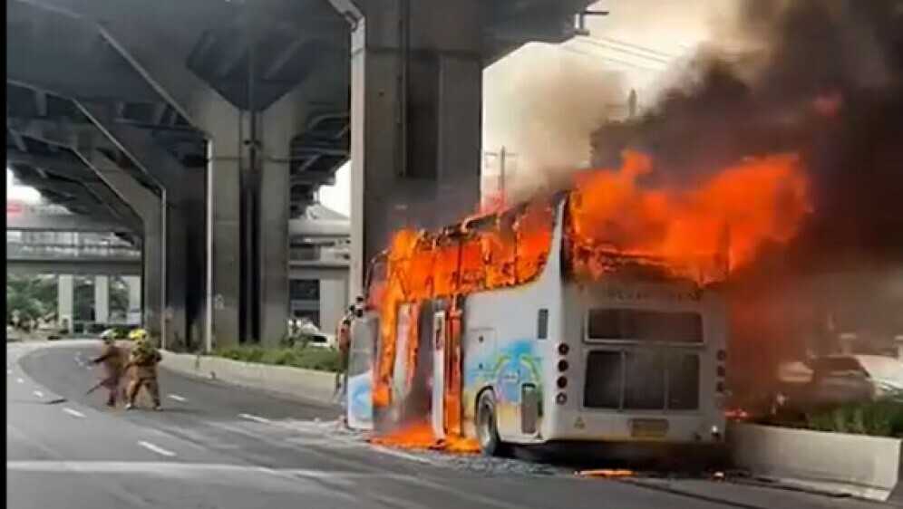 Požar autobusa u Tajlandu