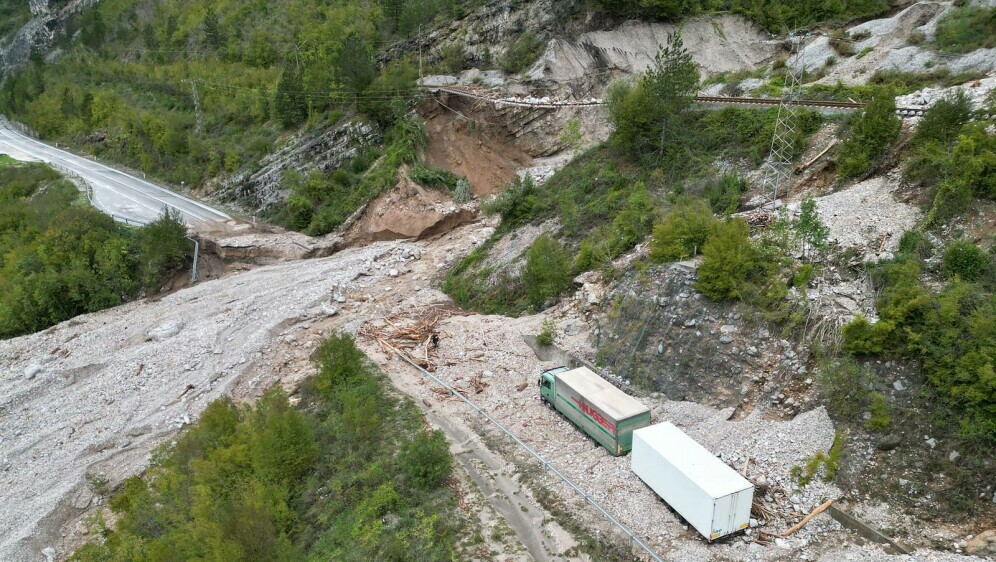 Poplave u Jablanici u BiH