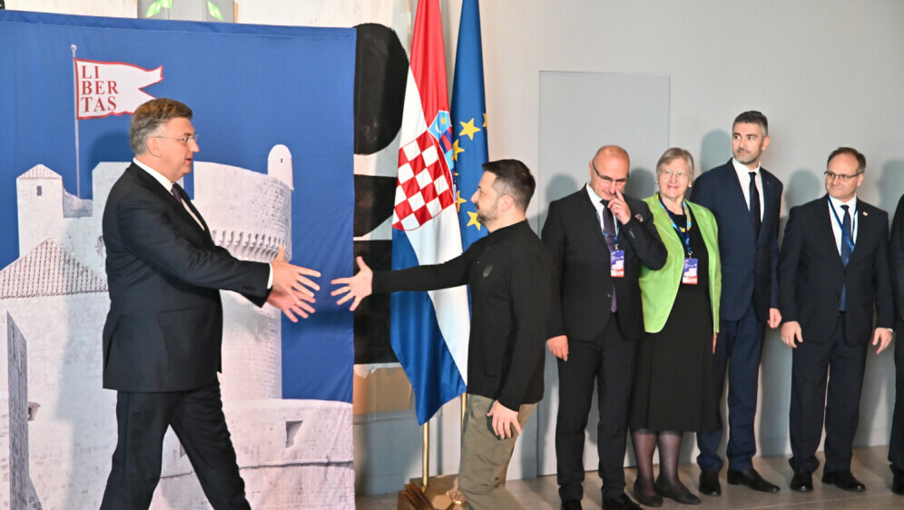 Volodimir Zelenski i Andrej Plenković u Dubrovniku - 6