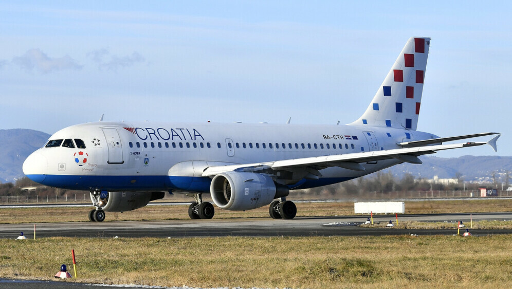 Zrakoplov Croatia Airlinesa