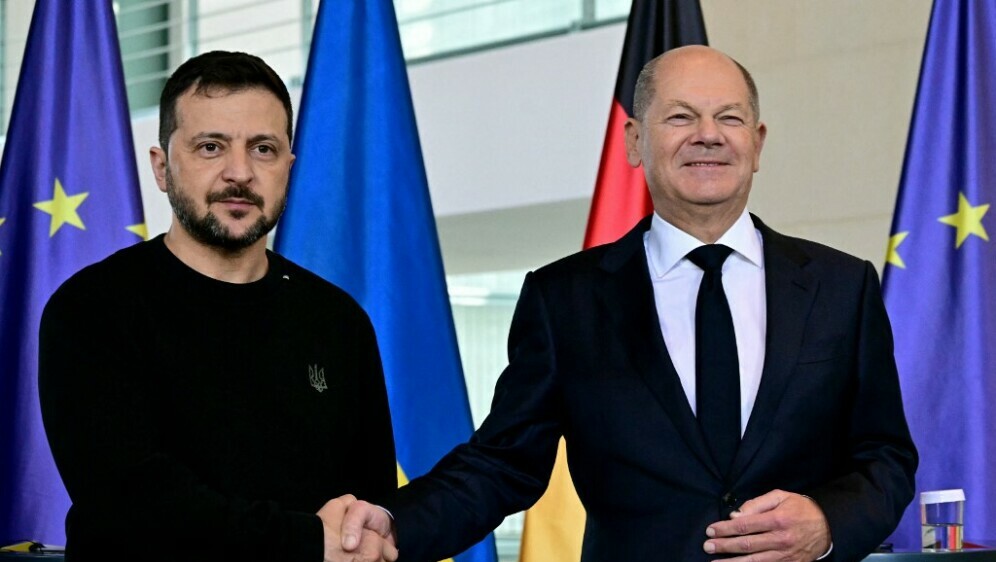 Volodimir Zelenski i Olaf Scholz