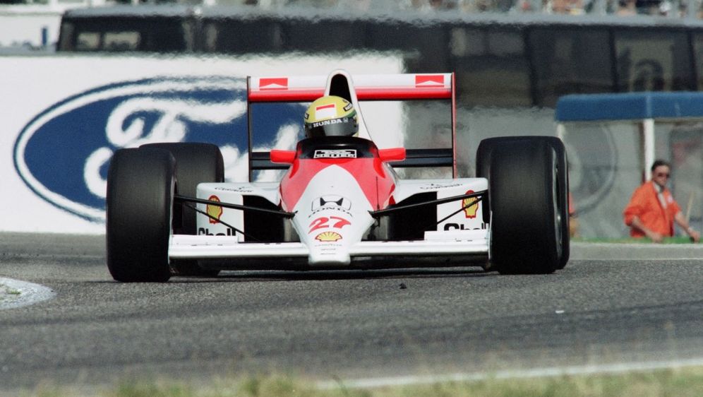 Ayrton Senna u McLarenovom bolidu 1990.