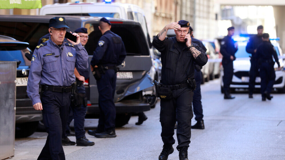 U centru Zagreba ozlijeđen policajac