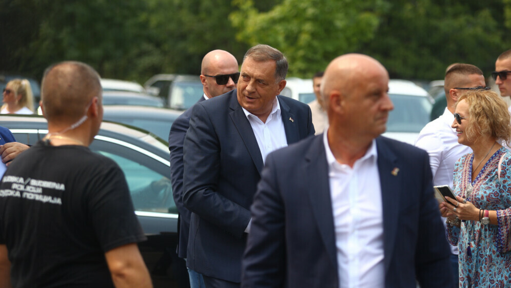 Milorad Dodik dolazi na ročište