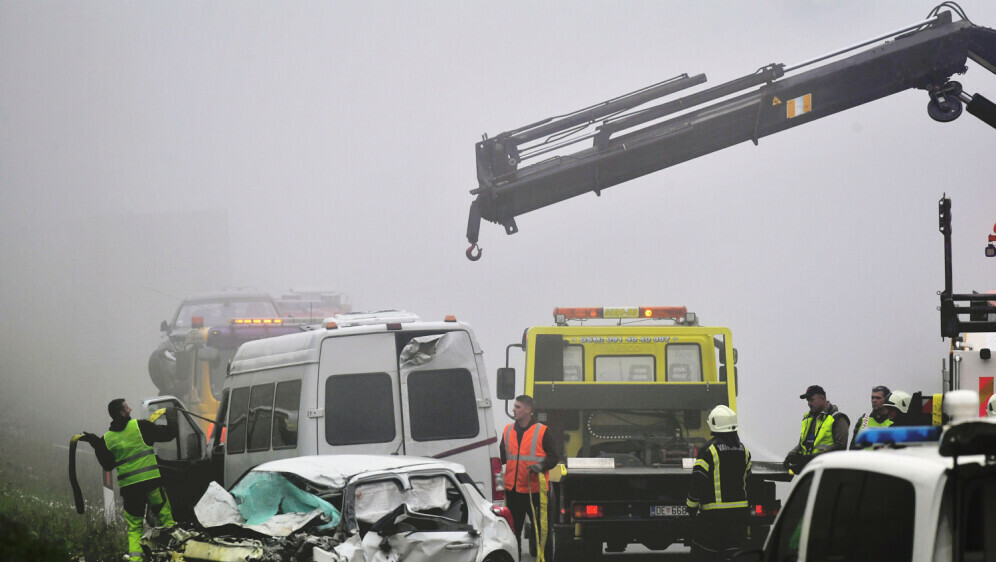 Teška prometna nesreća na A6 - 8