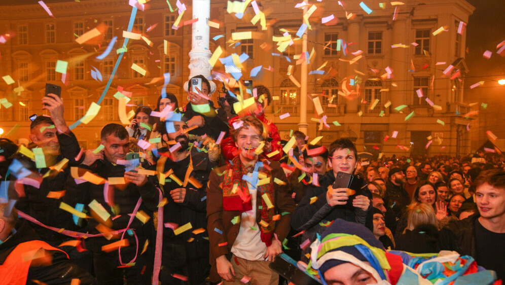 Doček Nove godine u Zagrebu