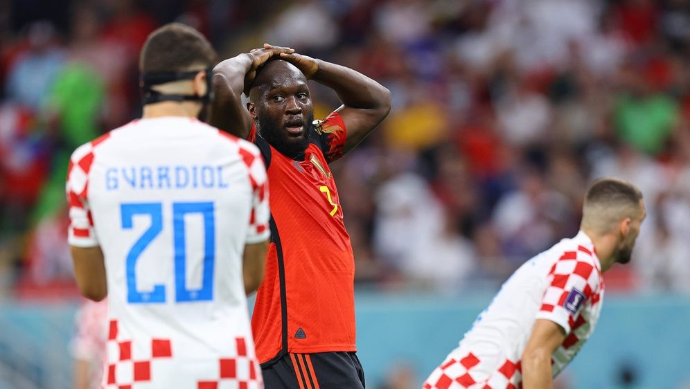 Romelu Lukaku protiv Hrvatske