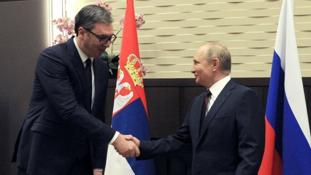 Aleksandar Vučić i Vladimir Putin