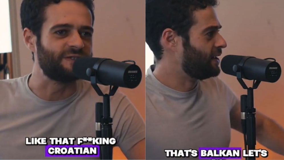 Komičar usred šale o Balkancima