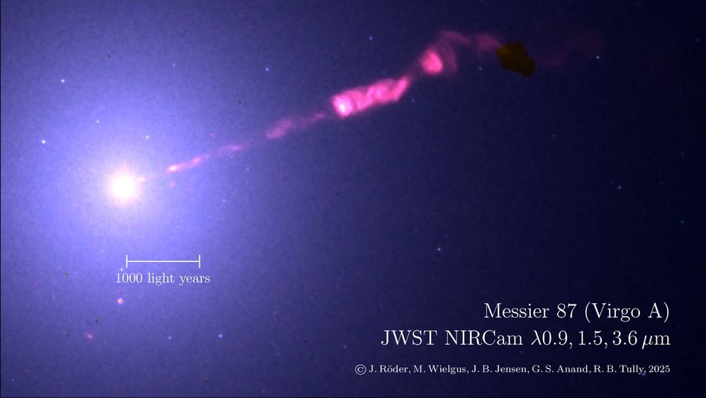 Mlaz crne rupe galaksije M87