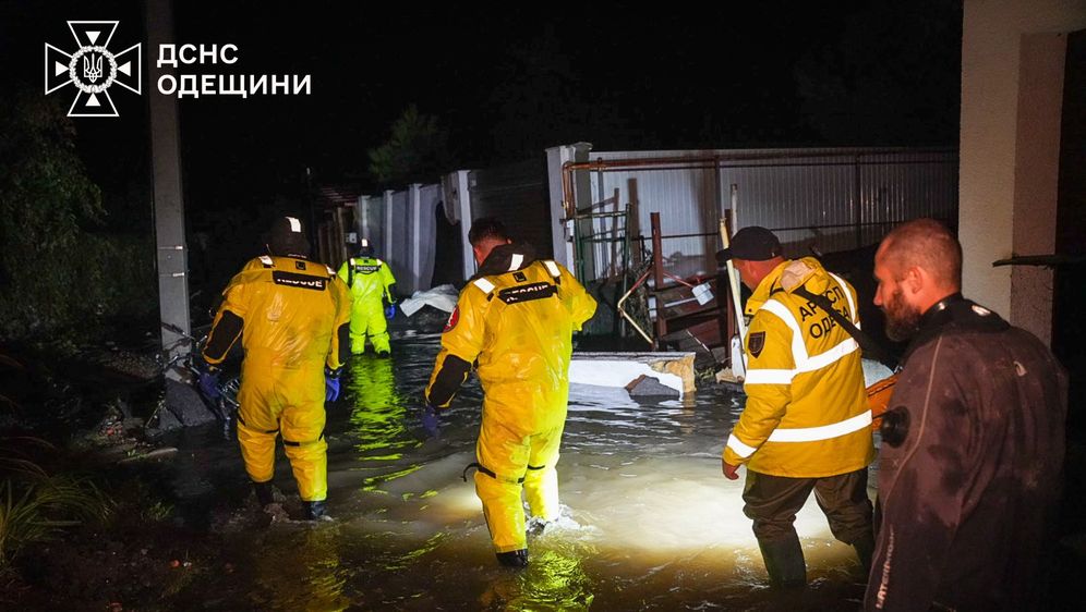 Spašavanje iz poplave u Odesi - 2