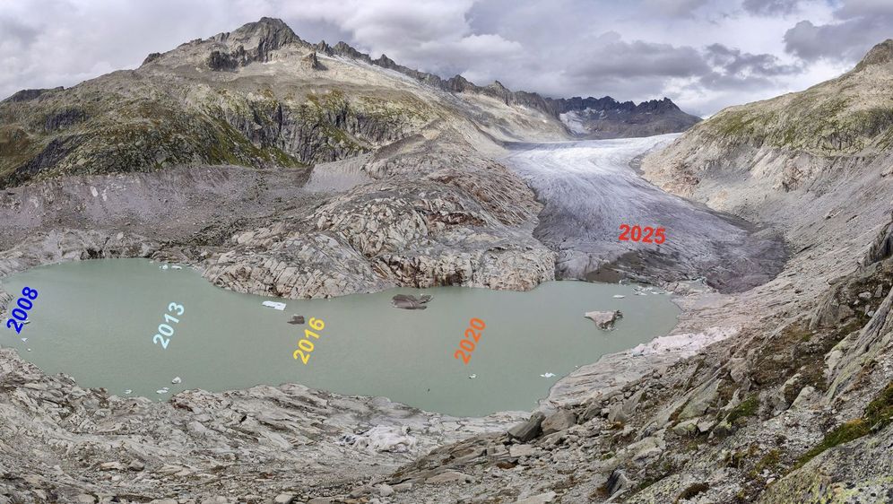 Stadiji povlačenja glečera Rhone