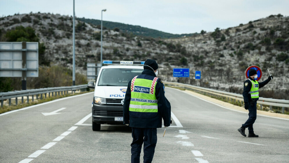 Ilustracija; Policija na A1