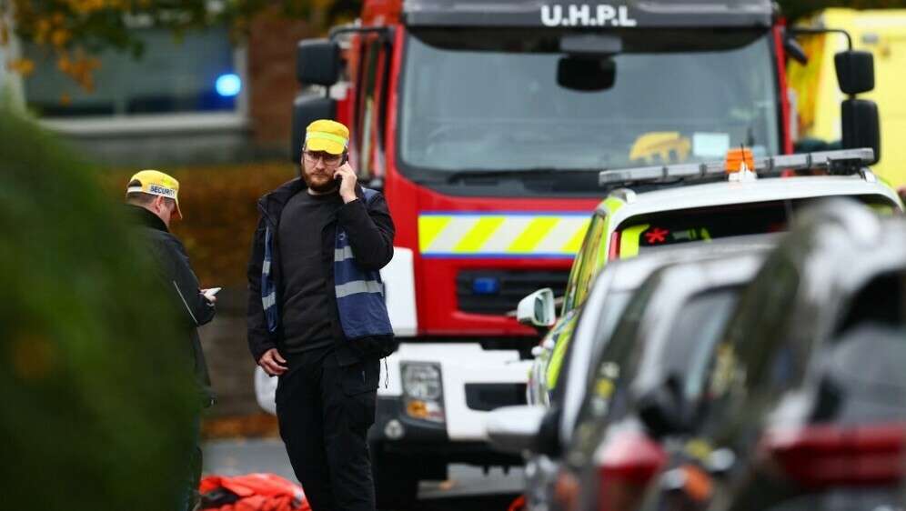 Hitne službe na mjestu napada u Manchesteru