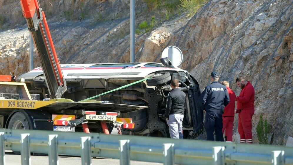 Prometna nesreća na čvoru Rokići