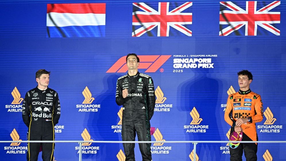 George Russell slavi pobjedu