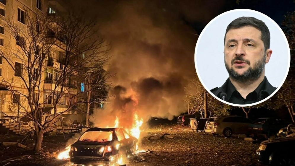 Razaranje Zaporižja i Volodimir Zelenski