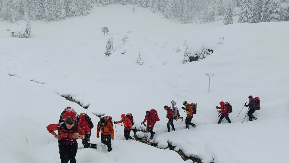 Potraga za hrvatskim planinarima