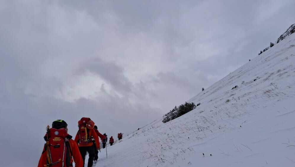 Potraga za nestalim hrvatskim planinarima u Sloveniji