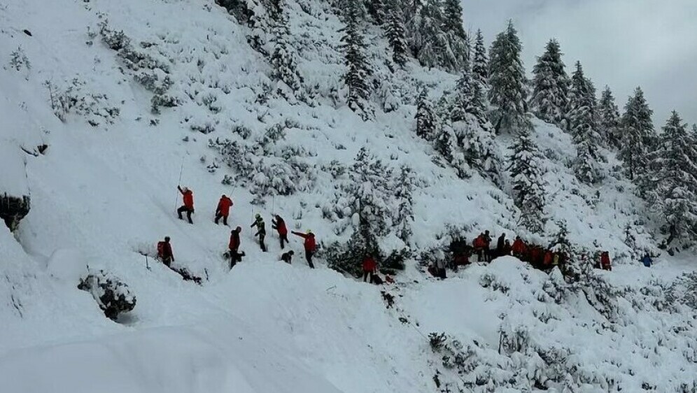 Potraga za hrvatskim planinarima u Sloveniji