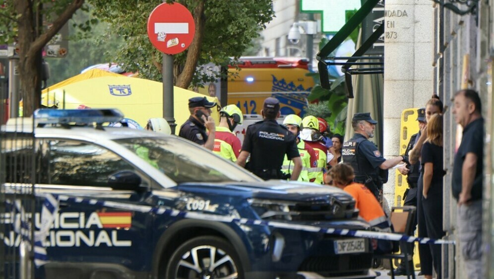 Urušavanje zgrade u Madridu - 1