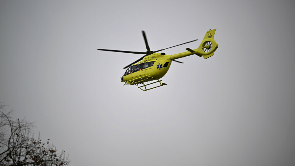 Helikopter hitne pomoći, ilustracija