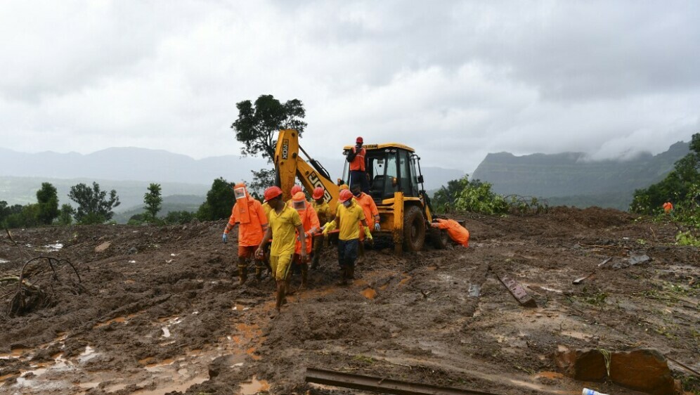 Odron u Indiji, ilustracija