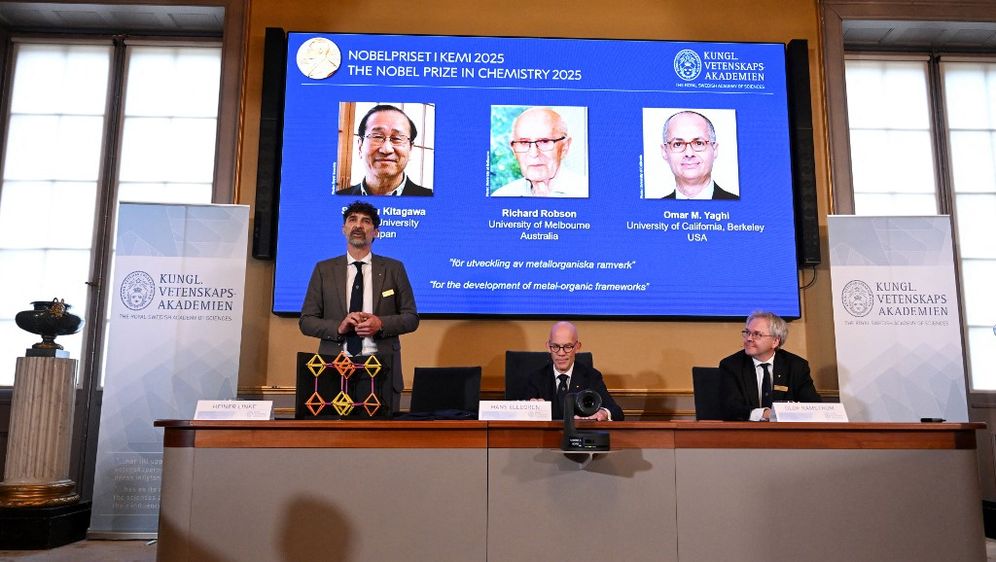 Susumu Kitagawa, Richard Robson i Omar Yaghi